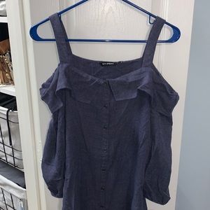 Off the shoulder tunic